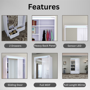 Elara Sliding Door Wardrobe